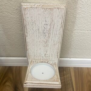 NWOB candle farmhouse wall mount/ holder